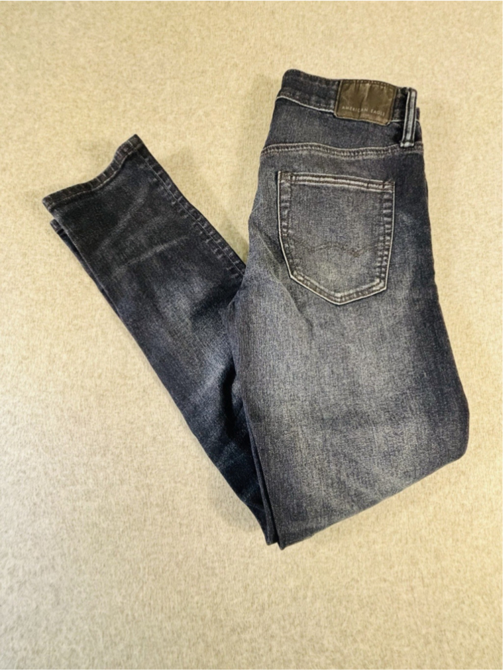 American Eagle AirFlex+ Jeans Womens 28x30 Dark Wash Stretch Skinny‎ Slim Denim